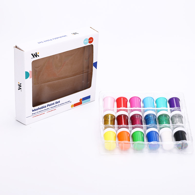 Ungiftige, leicht zu reinigende, waschbare Farbe für Kinder