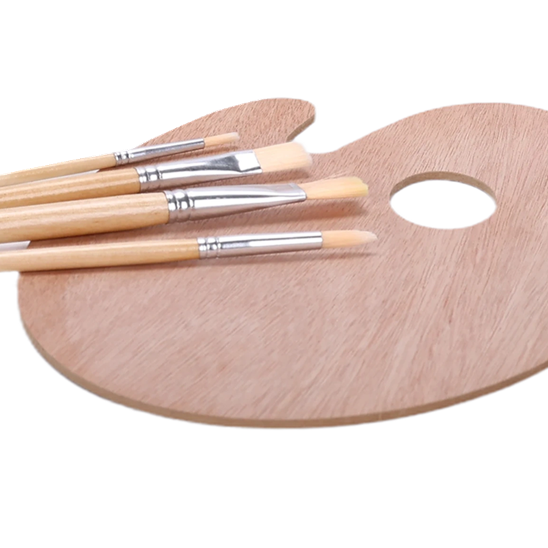 Acrylfarbenset mit Tisch -Staffelei in Leinwand