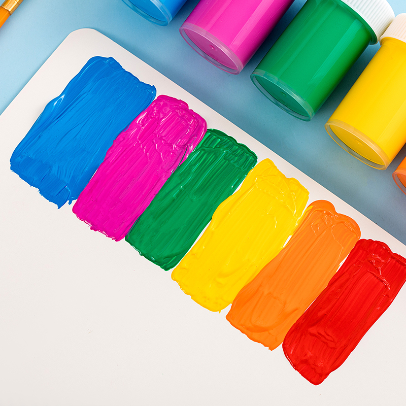 Ungiftige, leicht zu reinigende, waschbare Farbe für Kinder