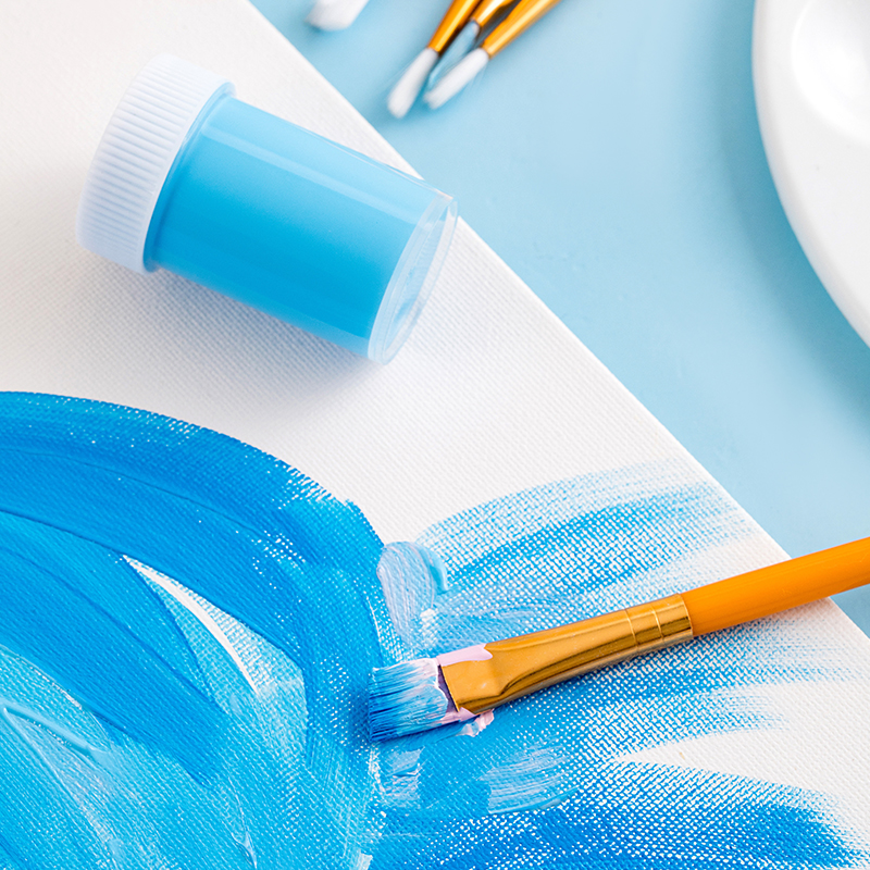 Ungiftige, leicht zu reinigende, waschbare Farbe für Kinder