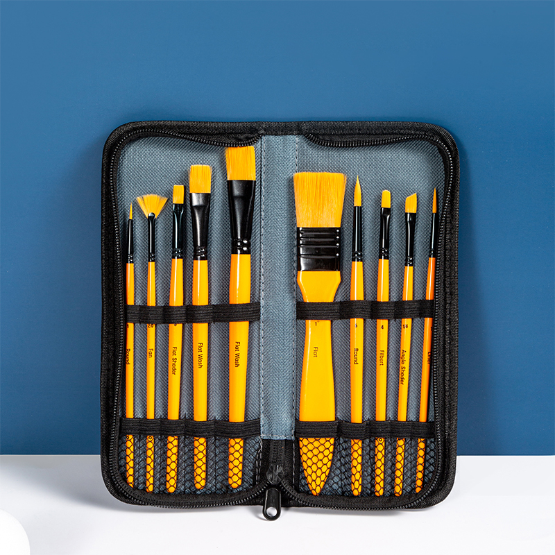 Professionaler Künstlerpinsel-Pinsel-Set mit Tragetasche für Kreativität unterwegs