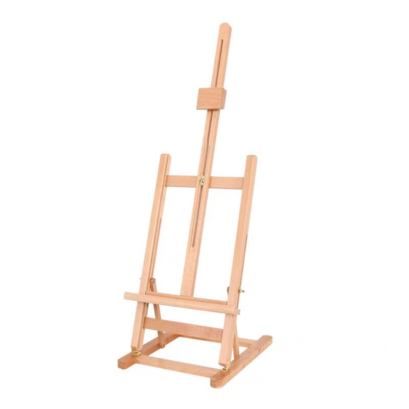 Verstellbare große Tischplatten-Holz-H-Frame-Studio-Staffelei