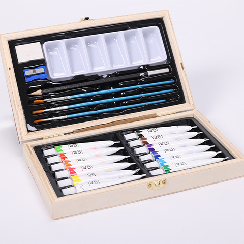 Essentielles Acryl- und Skizzierart -Lack -Set